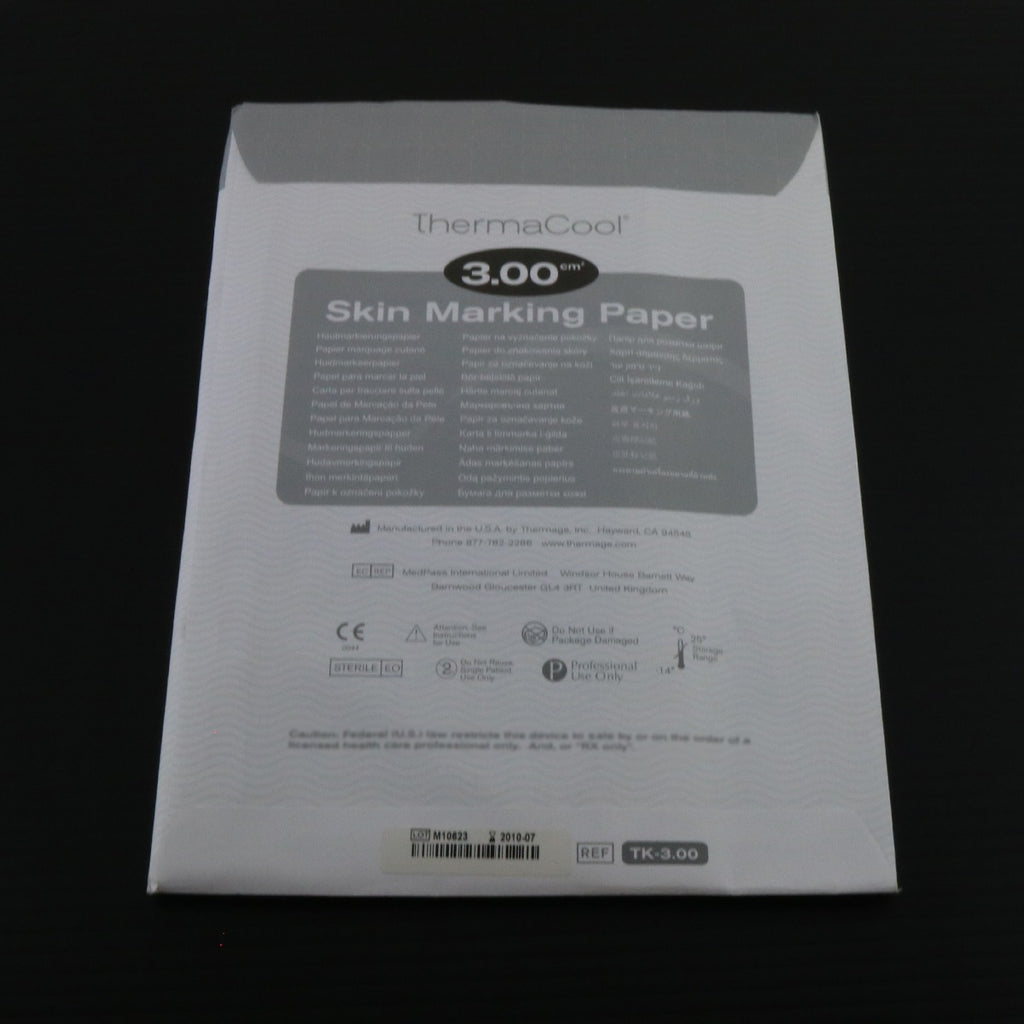 Thermage ThermaCool Skin Marking Paper 3cm/2 TK-3.00 Therma Cool EXP2010