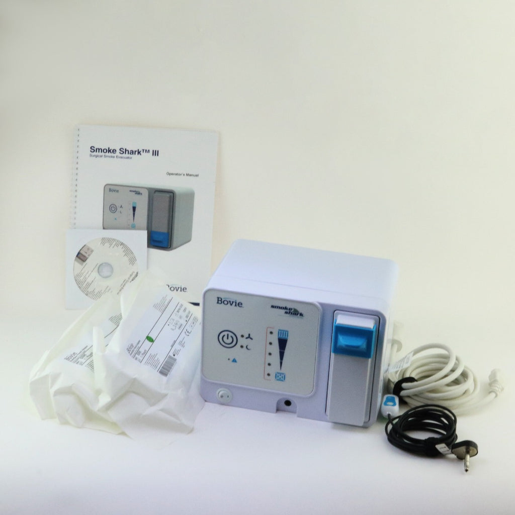 Bovie Smoke Shark III 3 Surgical Smoke Evacuator w/Pencil Adapter SE03-120 2020