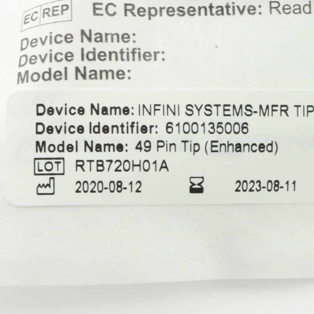 Lutronic Infini MFR ENHANCED 49 Pin Tip RF Microneedling Box of 10 EXP 2023