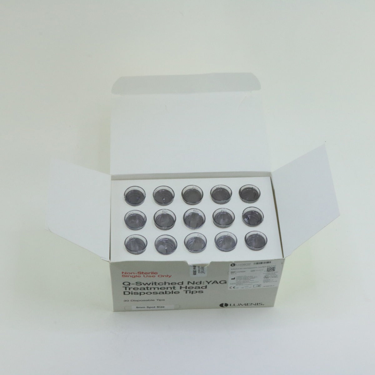 Lumenis M22 Q-Switched Nd YAG QS YAG Laser Handpiece 5mm Tips KT3750050 x30 pcs