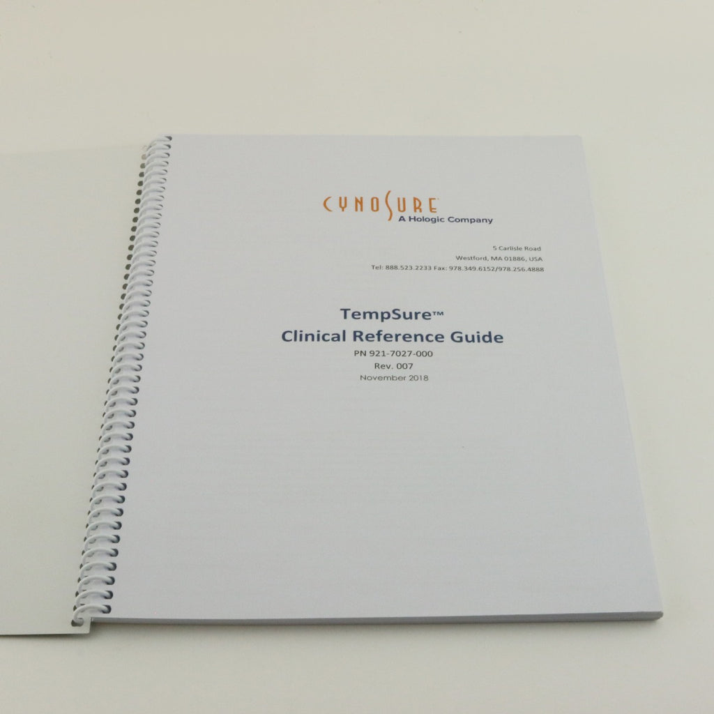 2018 Cynosure TempSure Envi Clinical Reference Guide 921-7027-000 REV 7
