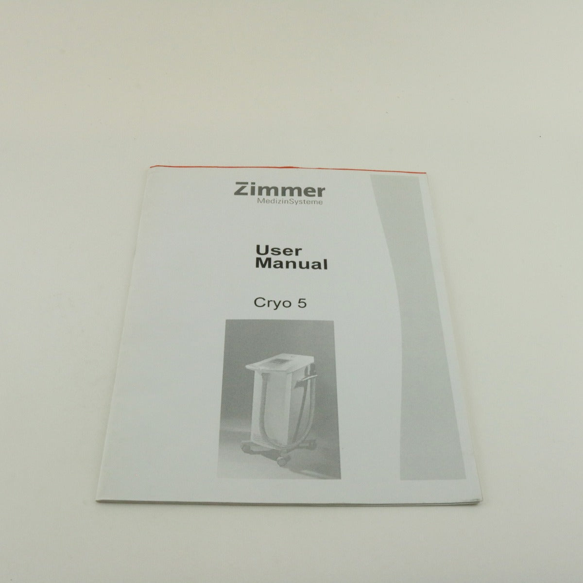 Zimmer Cryo 5 Patient Chiller User Operator Manual