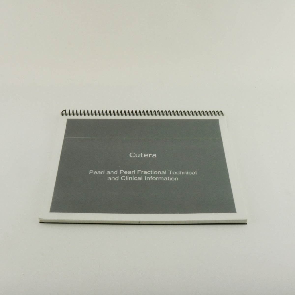 Cutera Pearl Fractional Technical & Clinical Information B&A Photo Book D0772