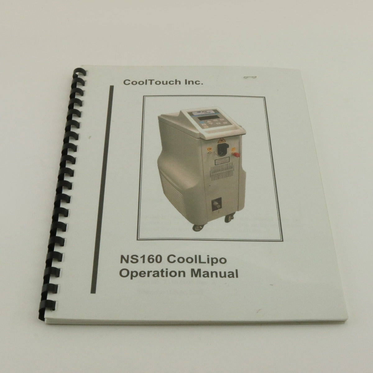 2007 New Star NS160 CoolLipo NdYAG Laser User Operator Manual 7115-0035 REV A