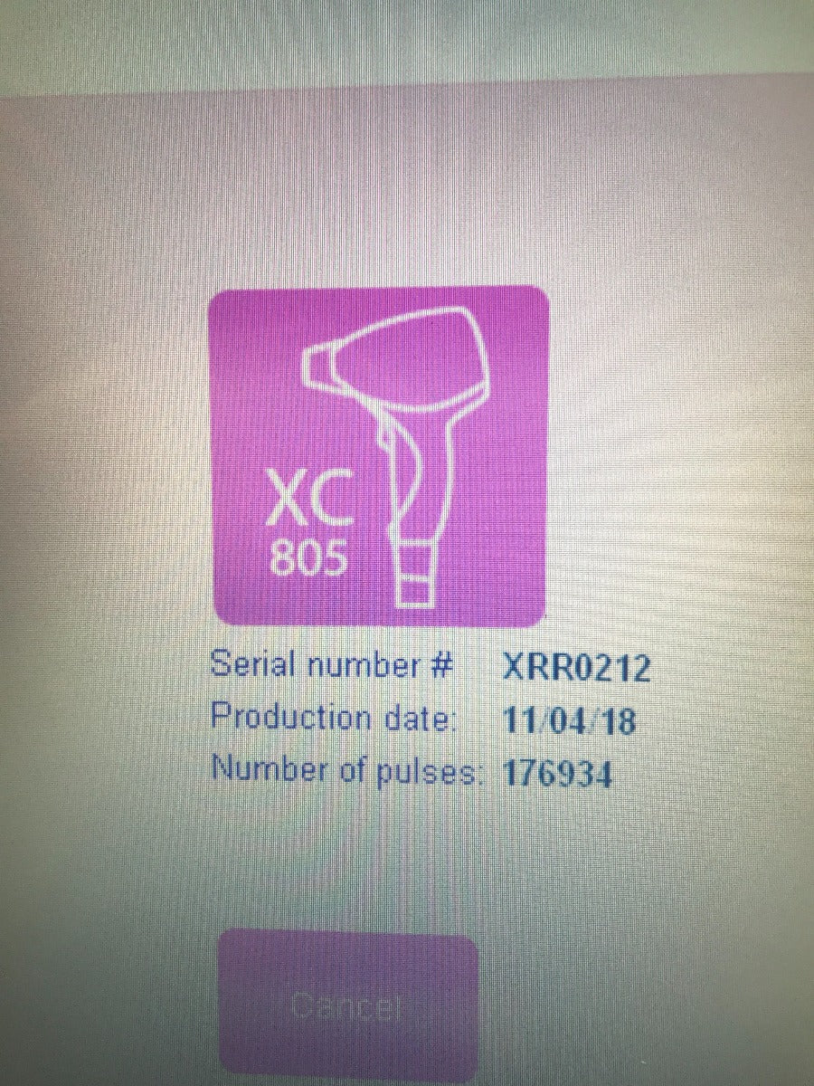 2017 Lumenis LightSheer Desire Light Sheer Hair Removal Laser w/ HS & XC