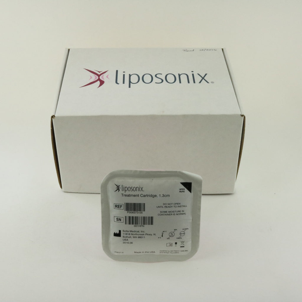 Solta Liposonix 1.3cm Treatment Cartridge Transducer Tip P006373-05 UNUSED