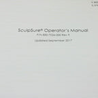 2017 Cynosure SculpSure Laser Sculpting Sculpt Sure Operator User Manual Rev 9