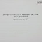 2017 Cynosure SculpSure Laser Sculpting Sculp Sure Clinical Reference Guide REV9