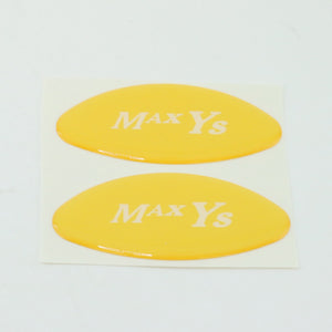 Cynosure Palomar Icon Max Ys IPL Handpiece Emblem Logo Domed Decal Stickers