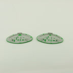 Cynosure Palomar Lux G IPL Handpiece Green Snap-in Logo Emblem