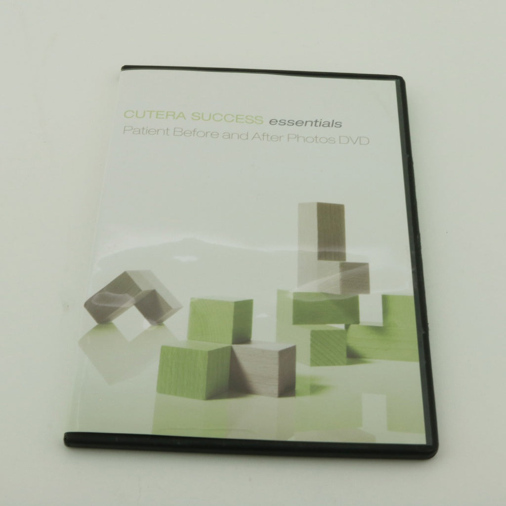 2008 Cutera Success Essentials Patient Before & After Photo DVD D0291