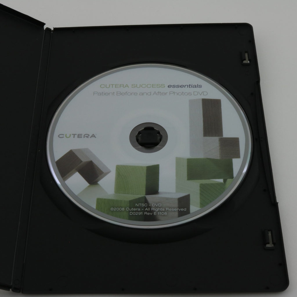 2008 Cutera Success Essentials Patient Before & After Photo DVD D0291