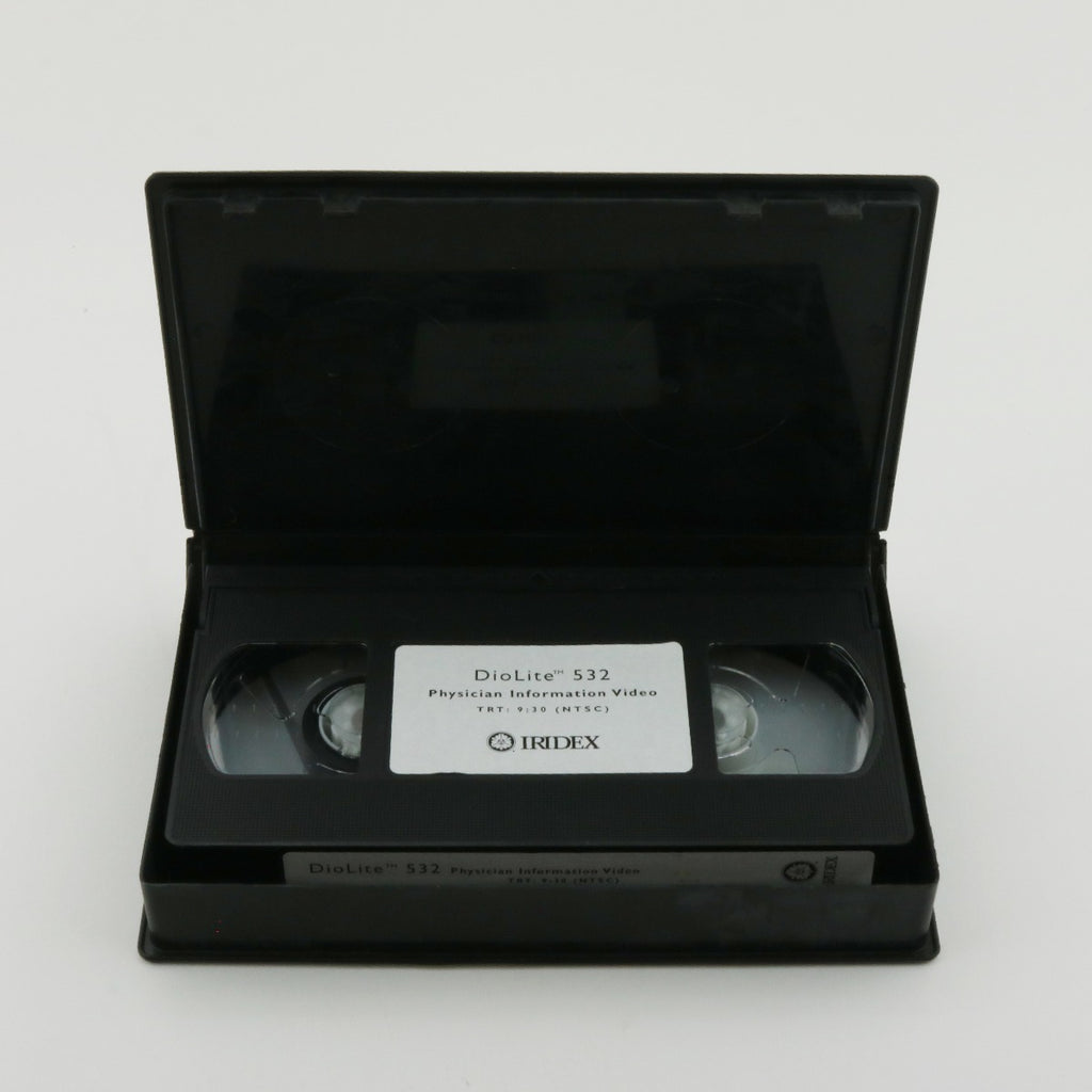 Iridex Iriderm DioLite 532 Physician Information Video VHS Tape SOLD AS IS