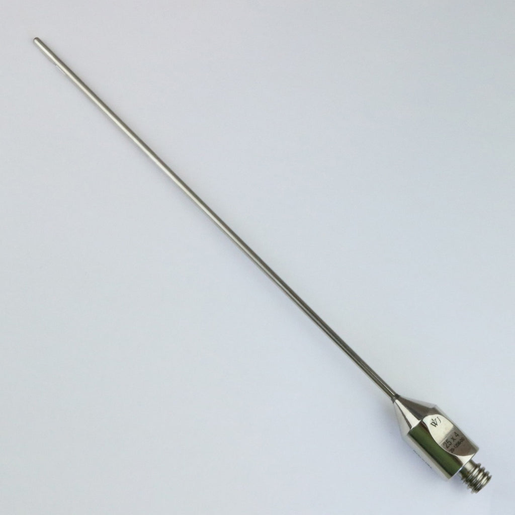 Wells Johnson Suction Aspiration Cannula|3-Port|Pyramid|Blunt|4mm X 25cm