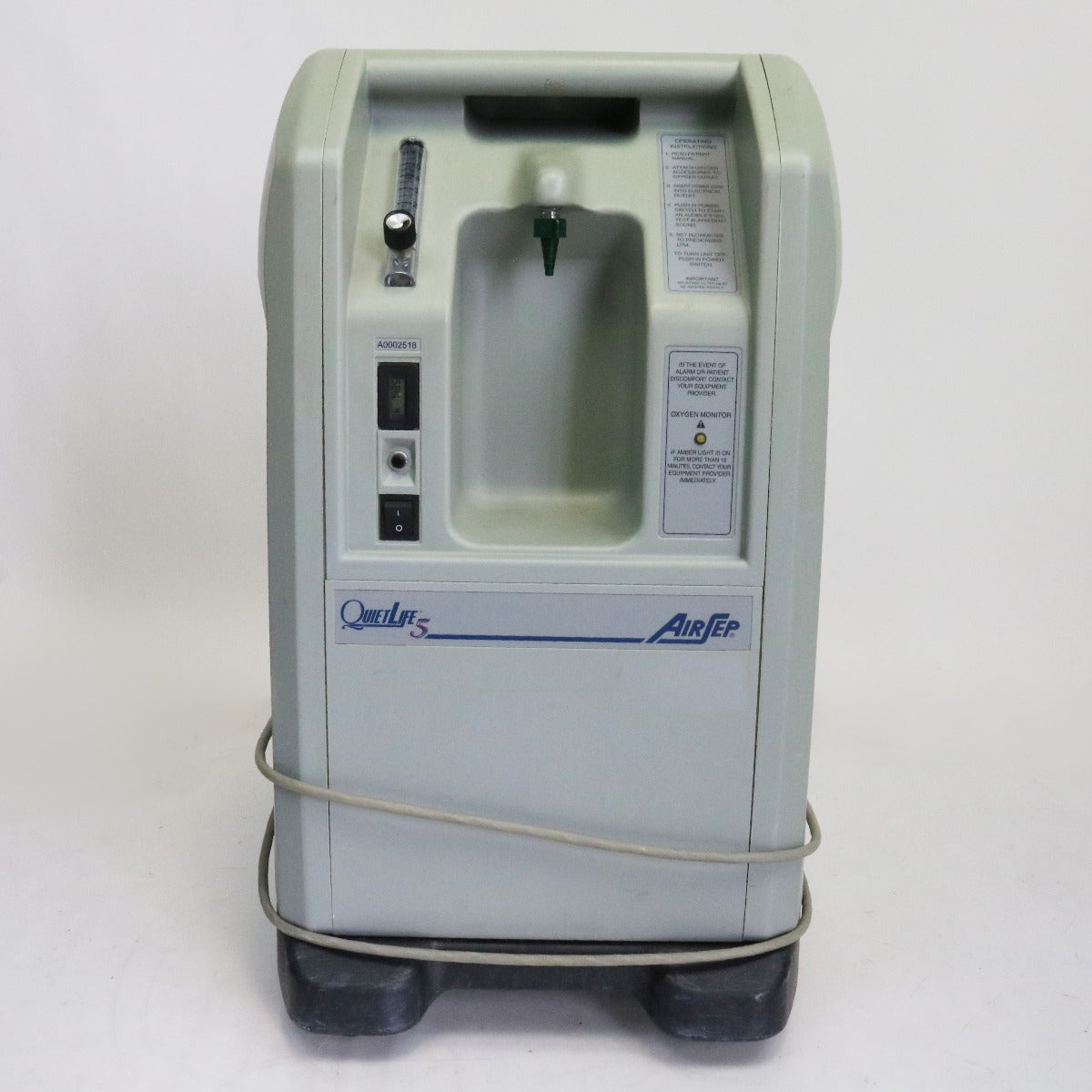 AirSep QuietLife 5 Ultra Silent Stationary Oxygen Concentrator <40dBa w/ Monitor