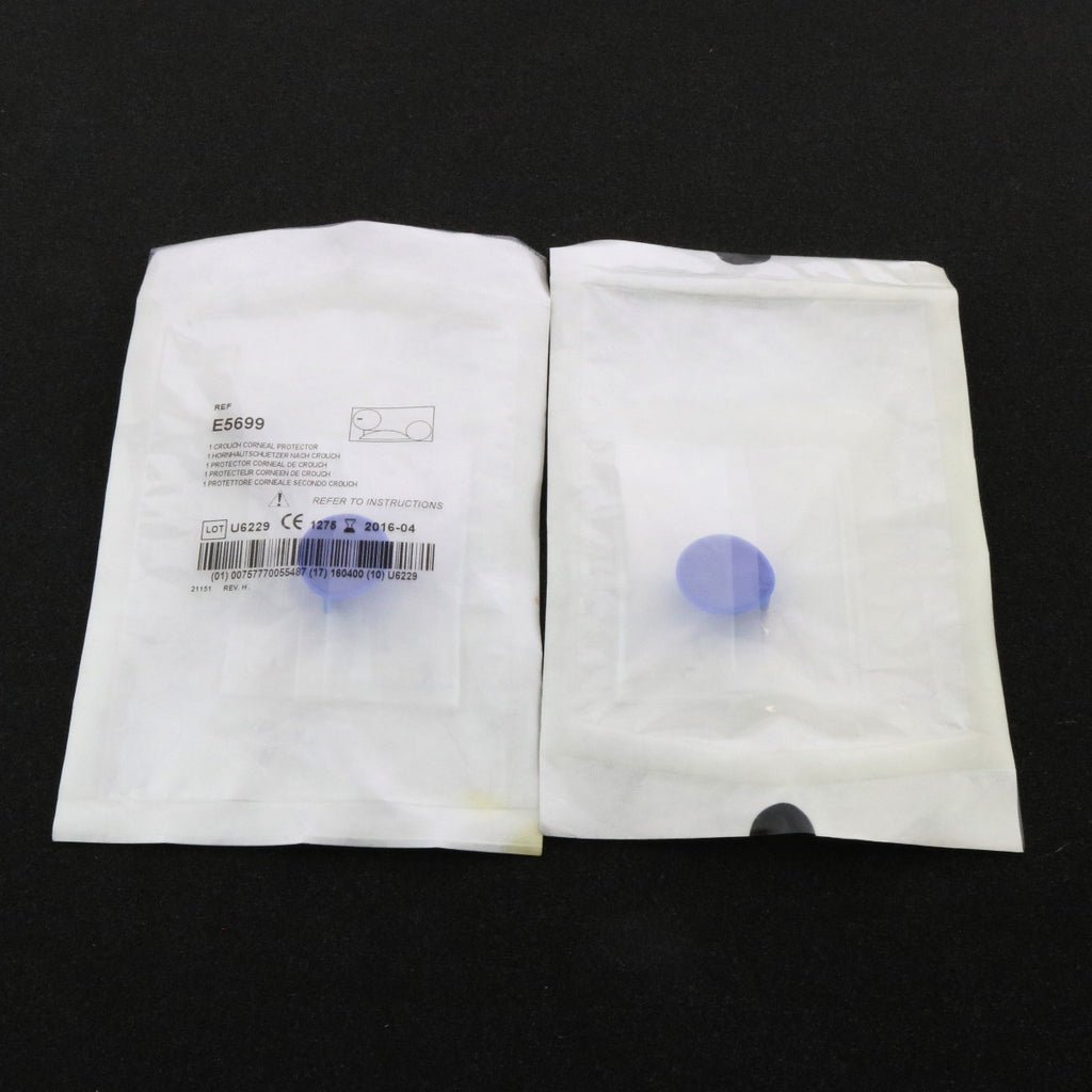Bausch & Lomb E5699 Crouch Corneal Protector Eye Shield Cups Set of 2
