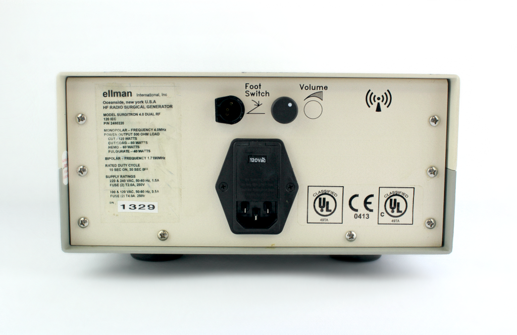 Ellman 120 IEC Surgitron 4.0 Dual RF HF Radio Surgical Generator