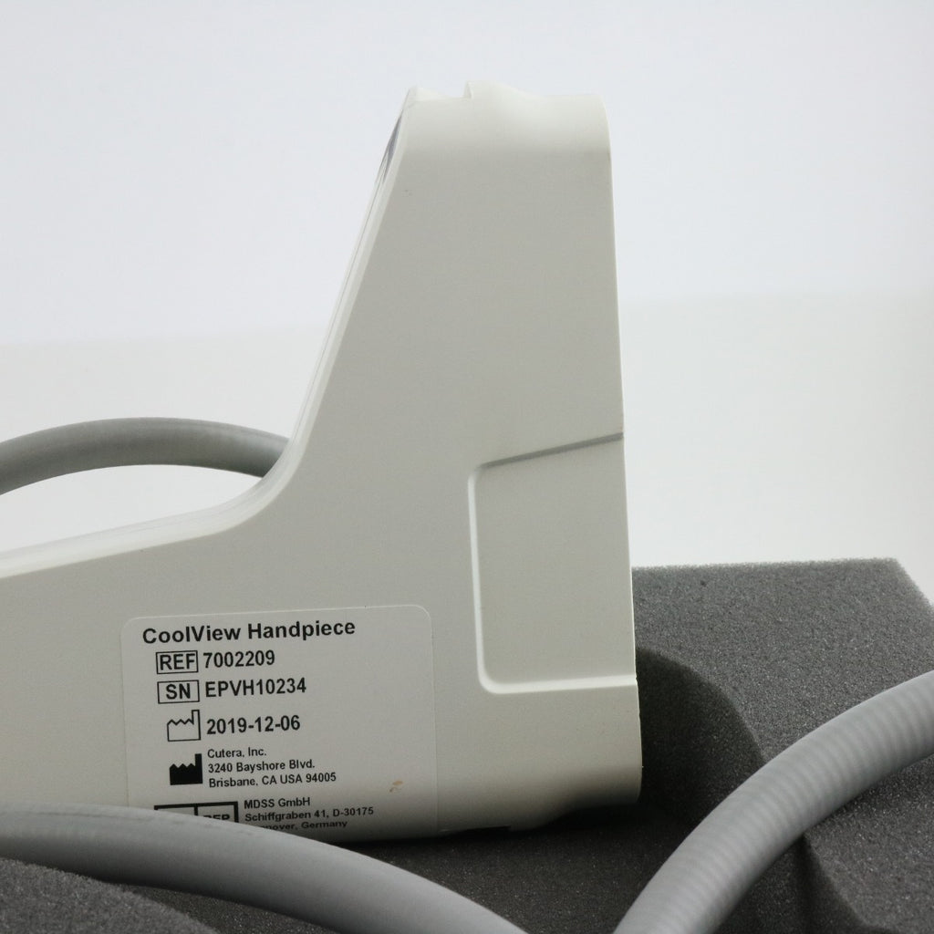 2019 Cutera Excel V+ ExcelV Nd:YAG CoolView Laser Cool View Handpiece 7002209 AS-IS