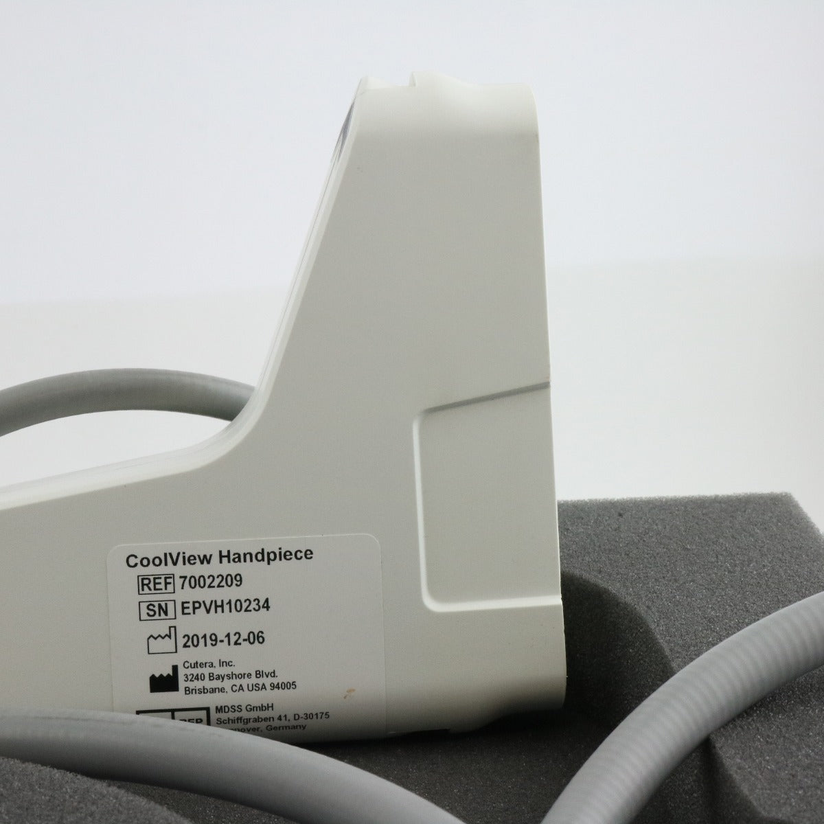 2019 Cutera Excel V+ ExcelV Nd:YAG CoolView Laser Cool View Handpiece 7002209 AS-IS