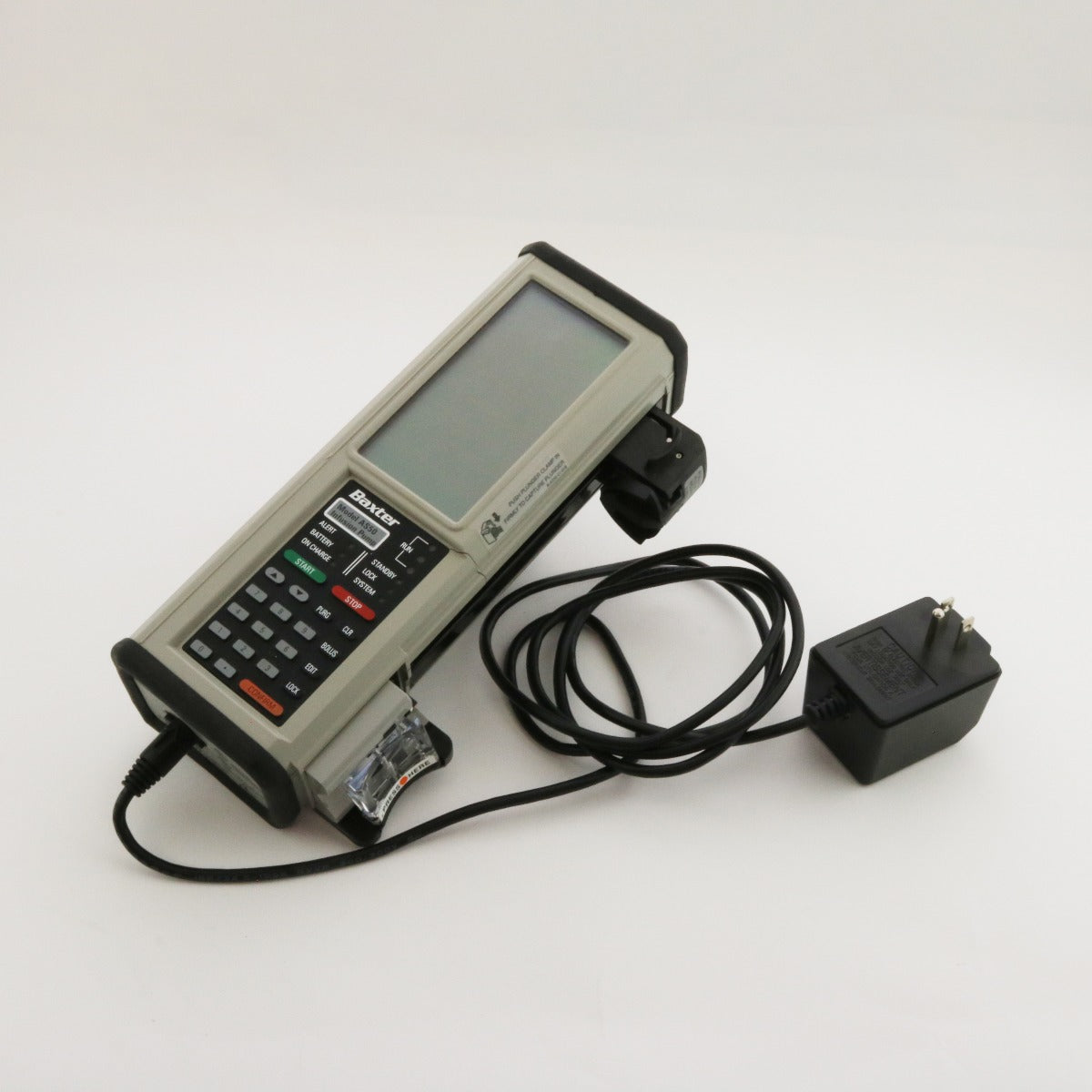 Baxter Model AS50 IV Infusion Auto Syringe Pump Bad Fuse Error AS IS FOR PARTS