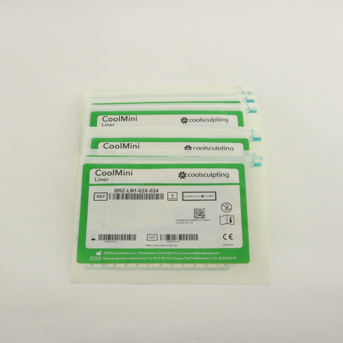 Zeltiq CoolSculpting Mini BRZ-LN1-02X-024 CoolMini Cool Liners 32PK EXP 2019
