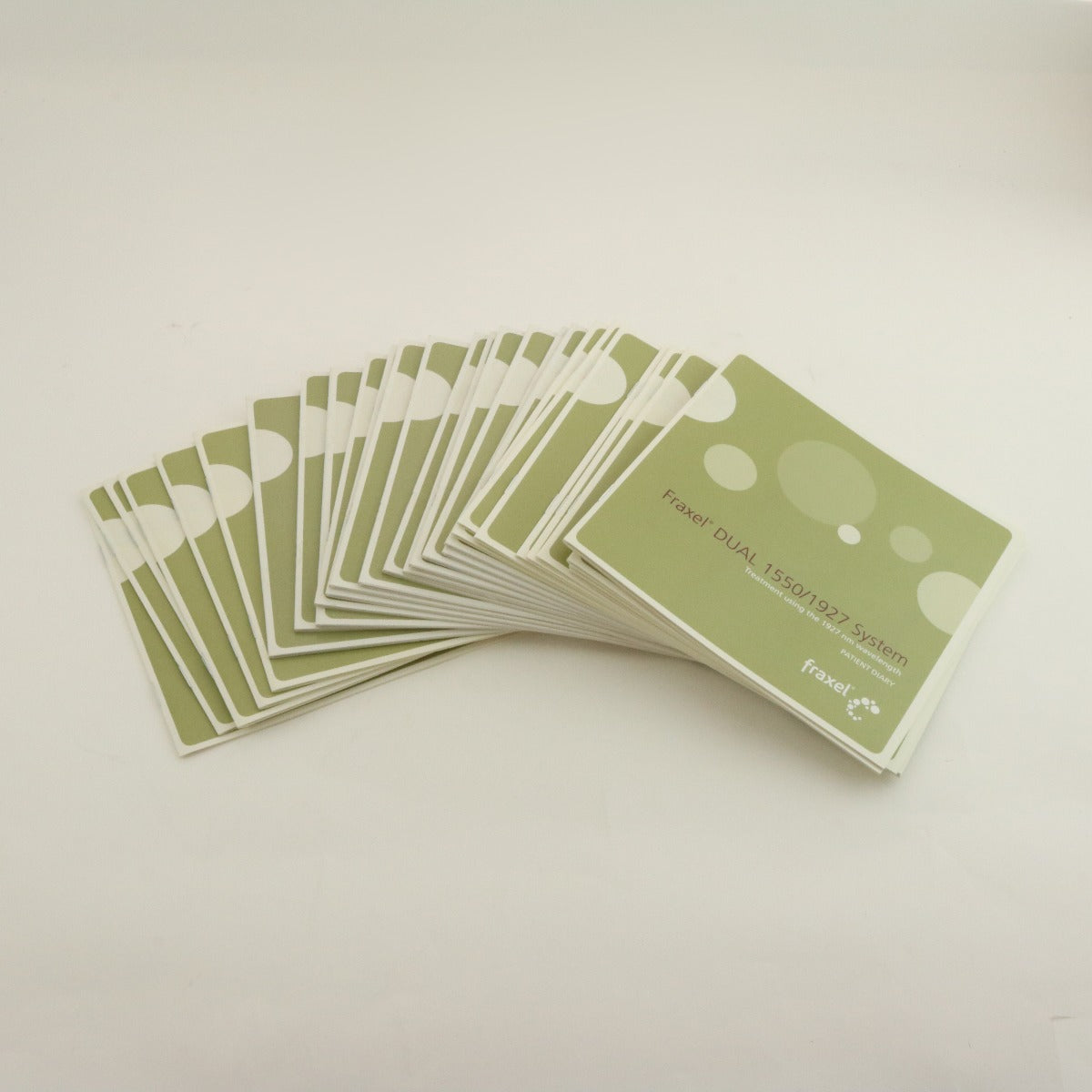2013 Solta Fraxel Dual 1927nm Skin Resurfacing Patient Diary B&A Booklets 30PACK