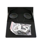 MRP Laser Patient Safety Metal Eye Shields Posable Nose Bridge Full Spectrum