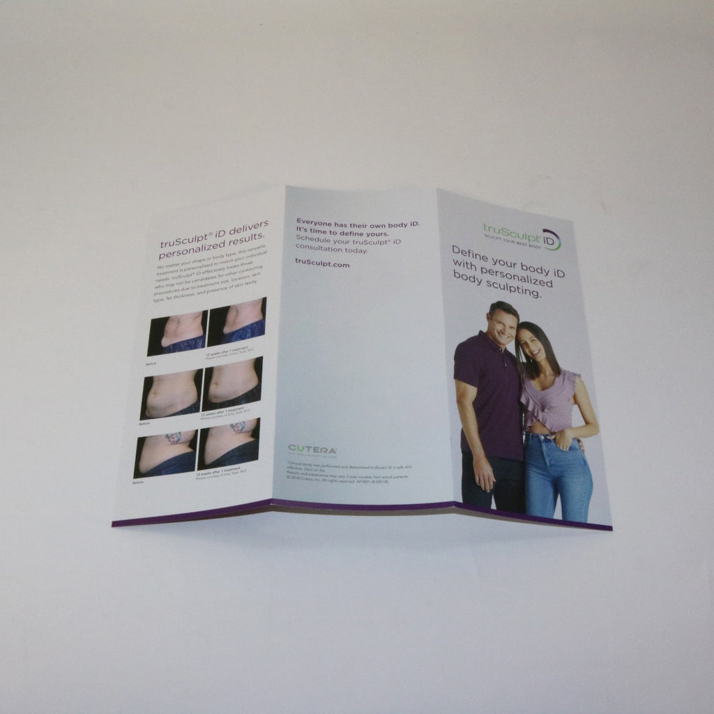 2018 Cutera truSculpt iD Fat Reduction Patient Brochures True Sculpt 25 Pack