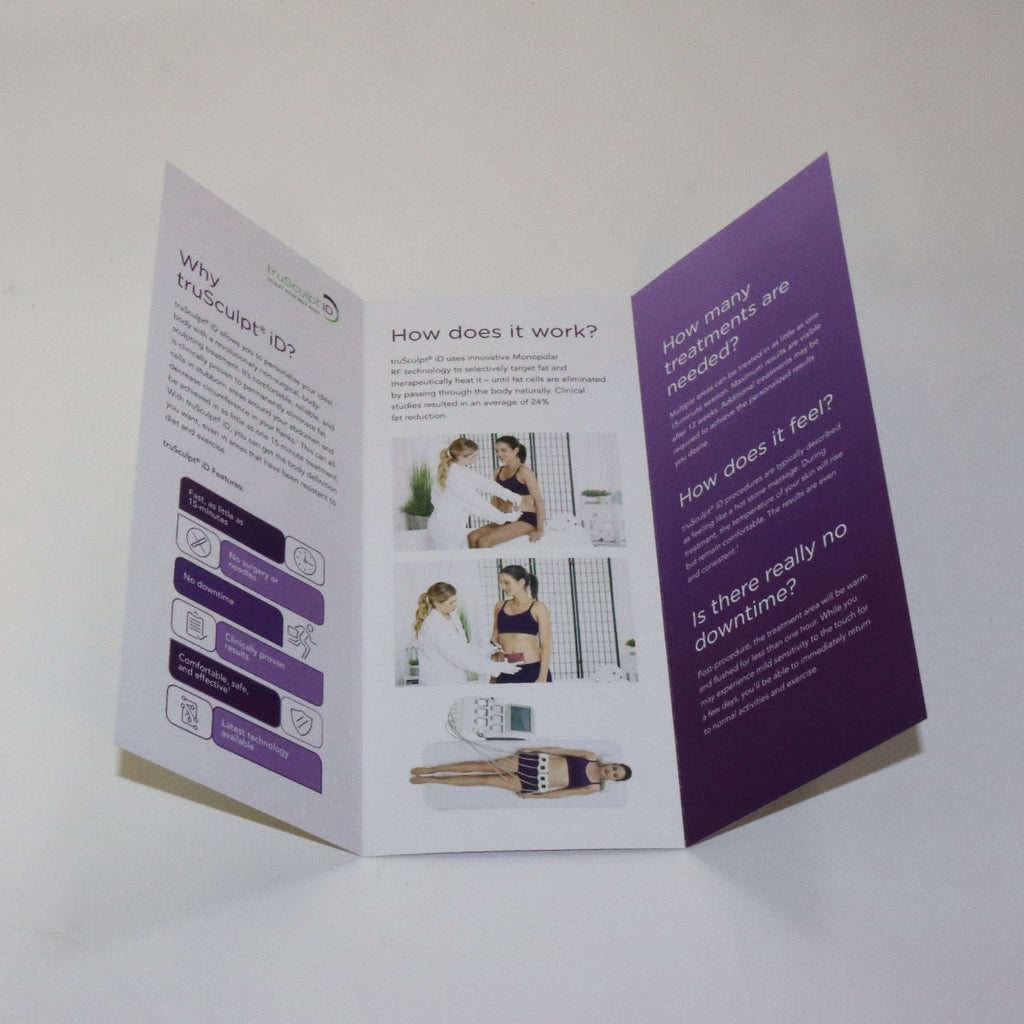 2018 Cutera truSculpt iD Fat Reduction Patient Brochures True Sculpt 25 Pack