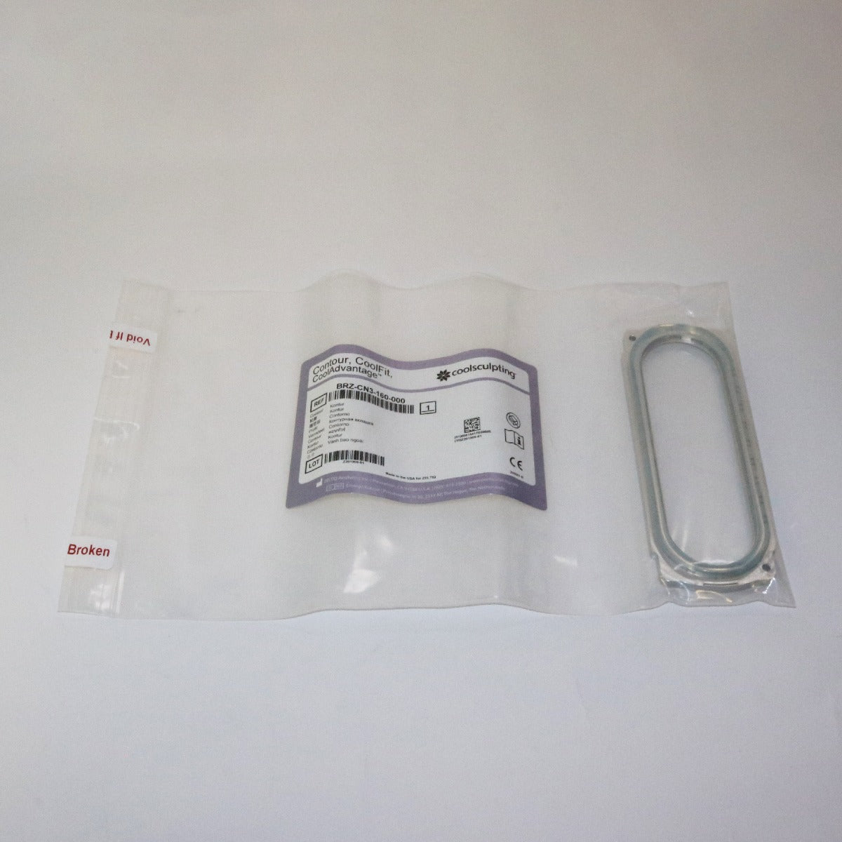 Zeltiq CoolSculpting CoolAdvantage CoolFit Contour BRZ-CN3-160-000 UNUSED