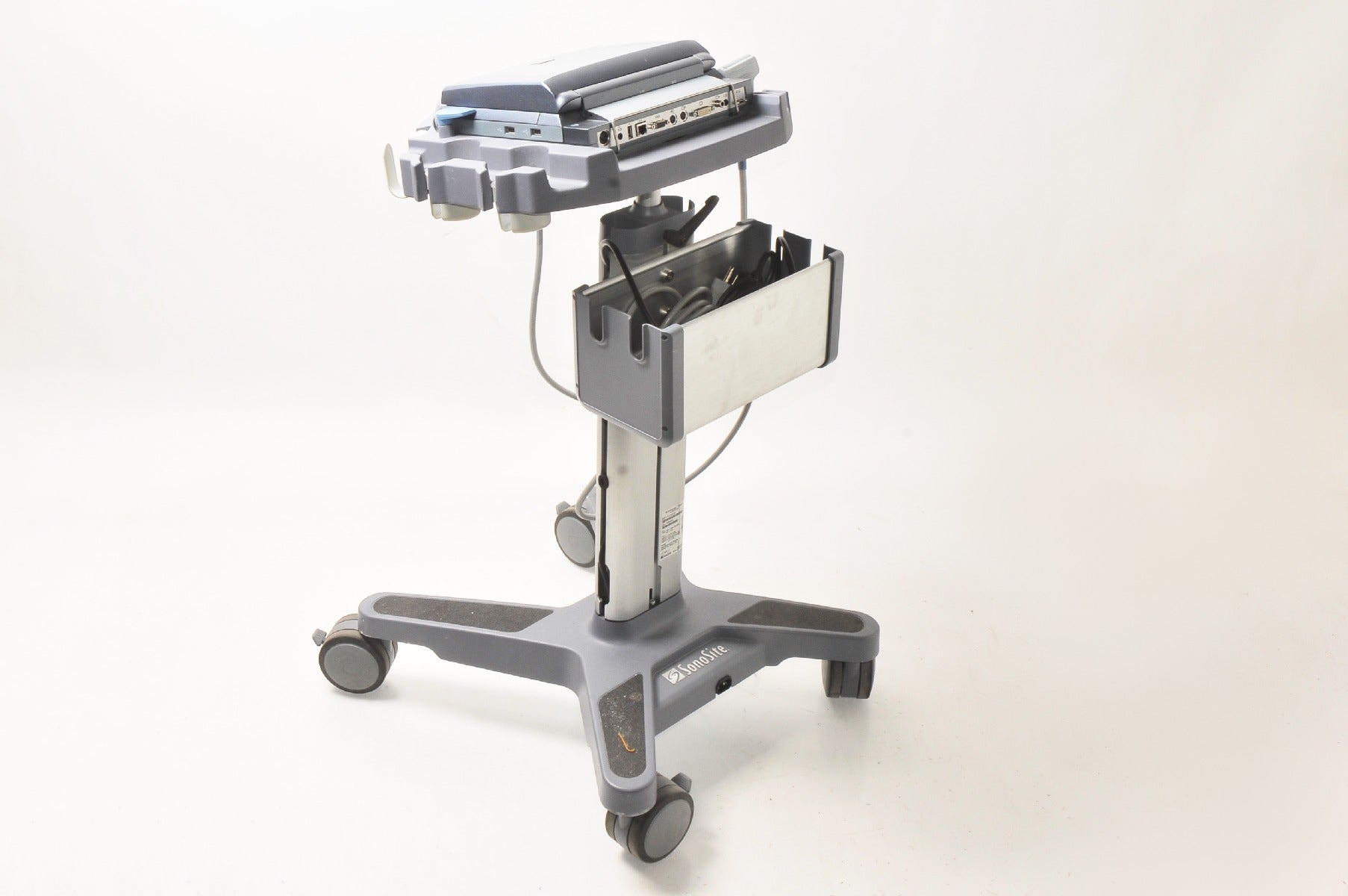 2011 SonoSite M-Turbo Portable Ultrasound Cart HFL38X Transducer Imaging System