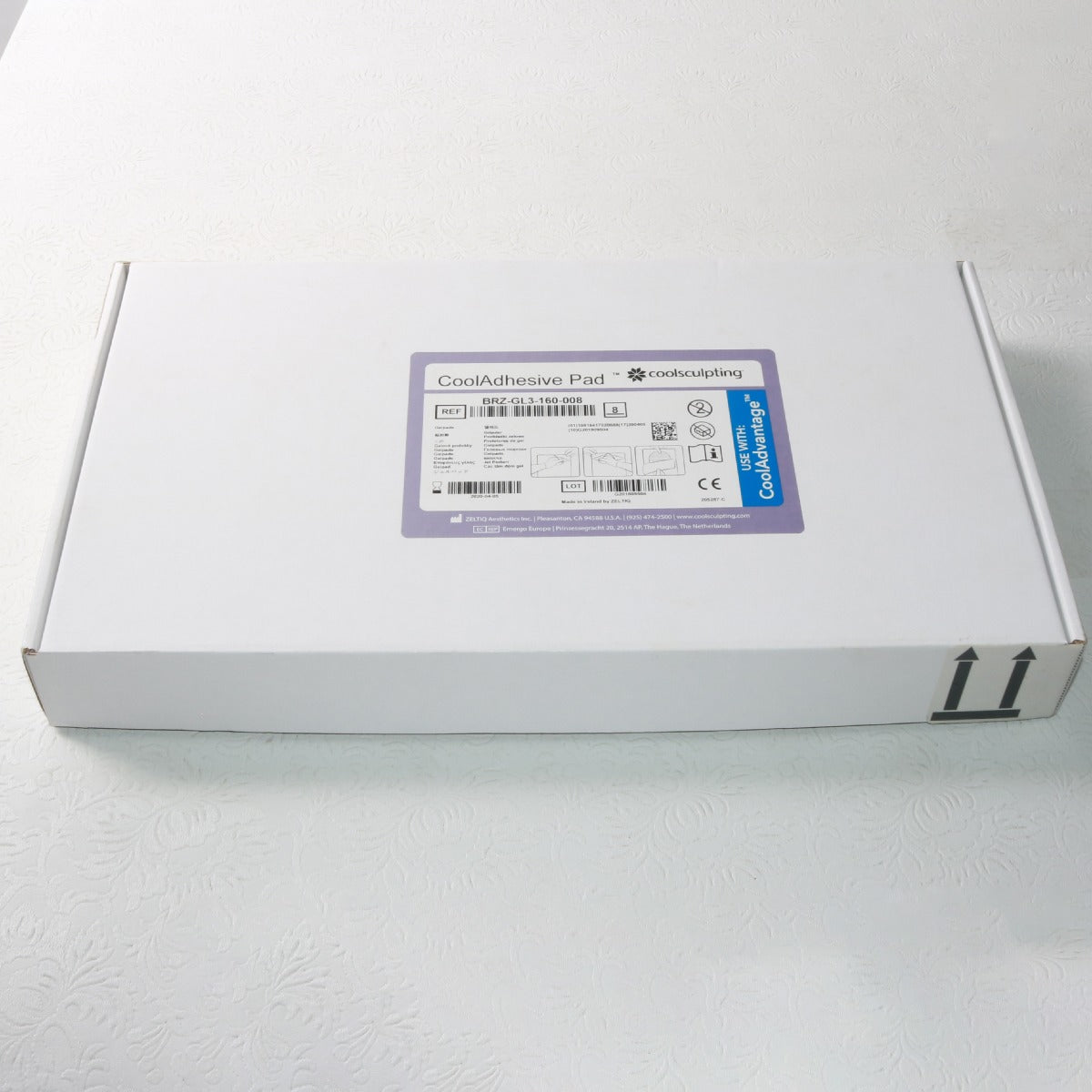 Zeltiq CoolSculpting Cool ADVANTAGE BRZ-GL3-160-008 CoolAdhesive Pads 8Pack 2020