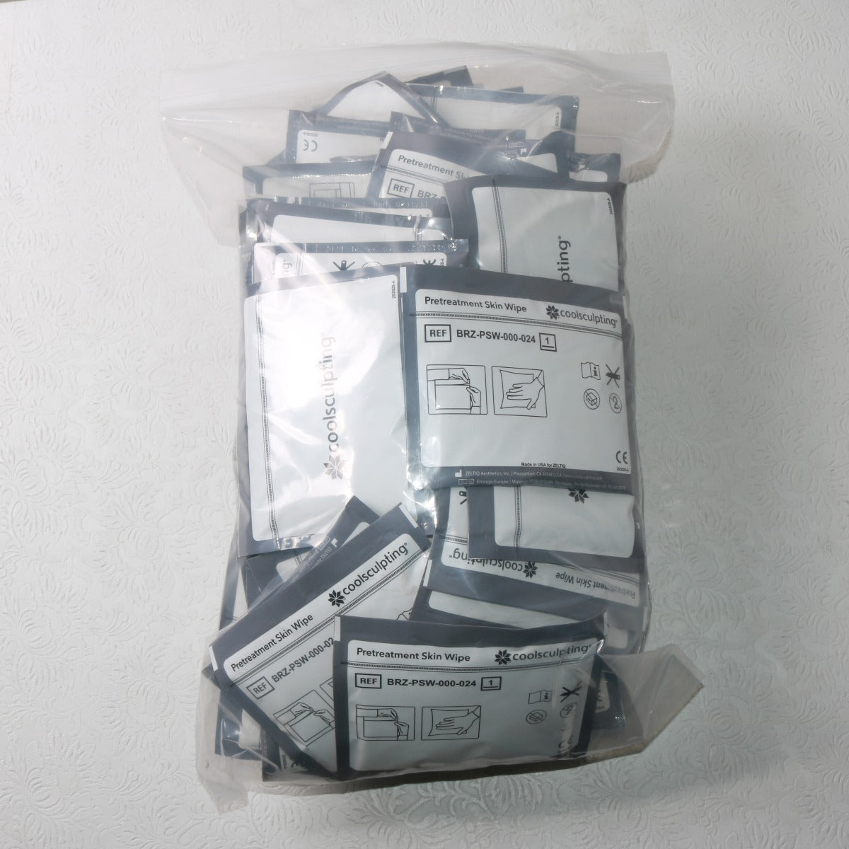 Zeltiq CoolSculpting BRZ-PSW-000 Pretreatment Skin Wipe EXP 2020-12-08 (73 PACK)