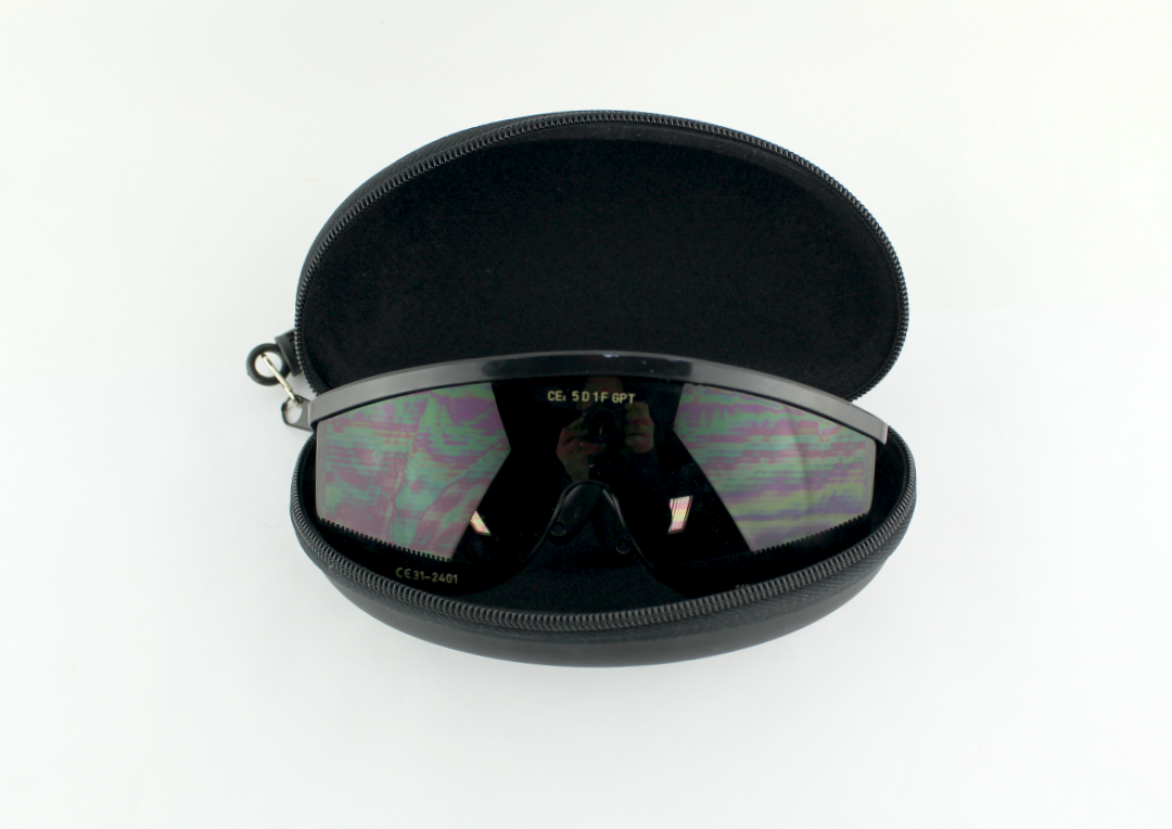 Palomar Intense Pulsed Light CE:5 D 1F GTP Safety Glasses Goggles Eye Protection
