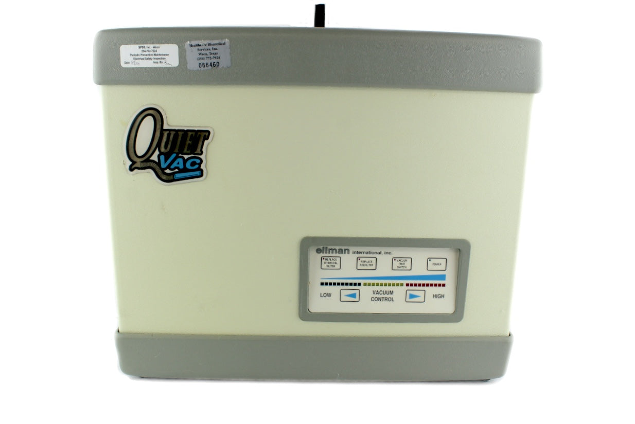 ELLMAN INTERNATIONAL INC Quiet-Vac Smoke Evacuator with Foot Pedal