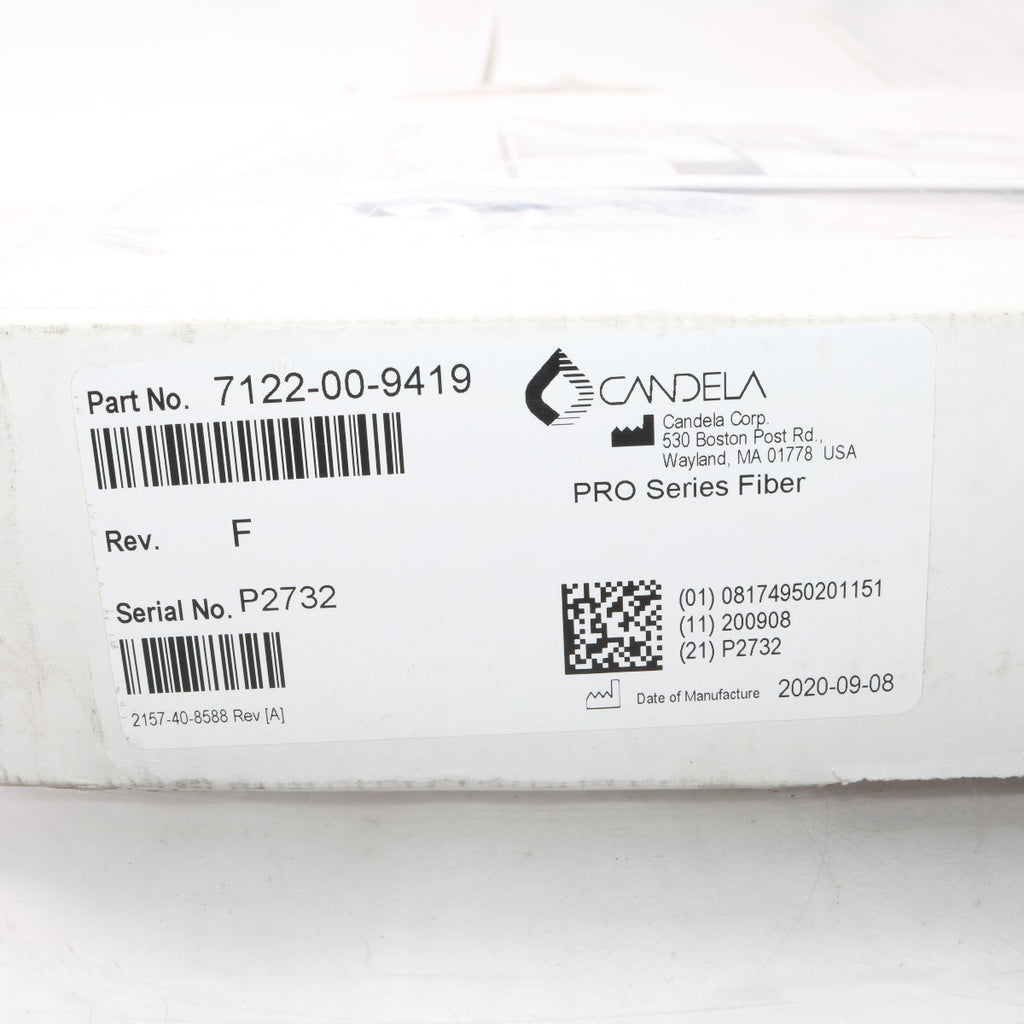 Candela Gentle PRO Series Silver Laser Delivery Fiber 6-18mm 7122-00-9419