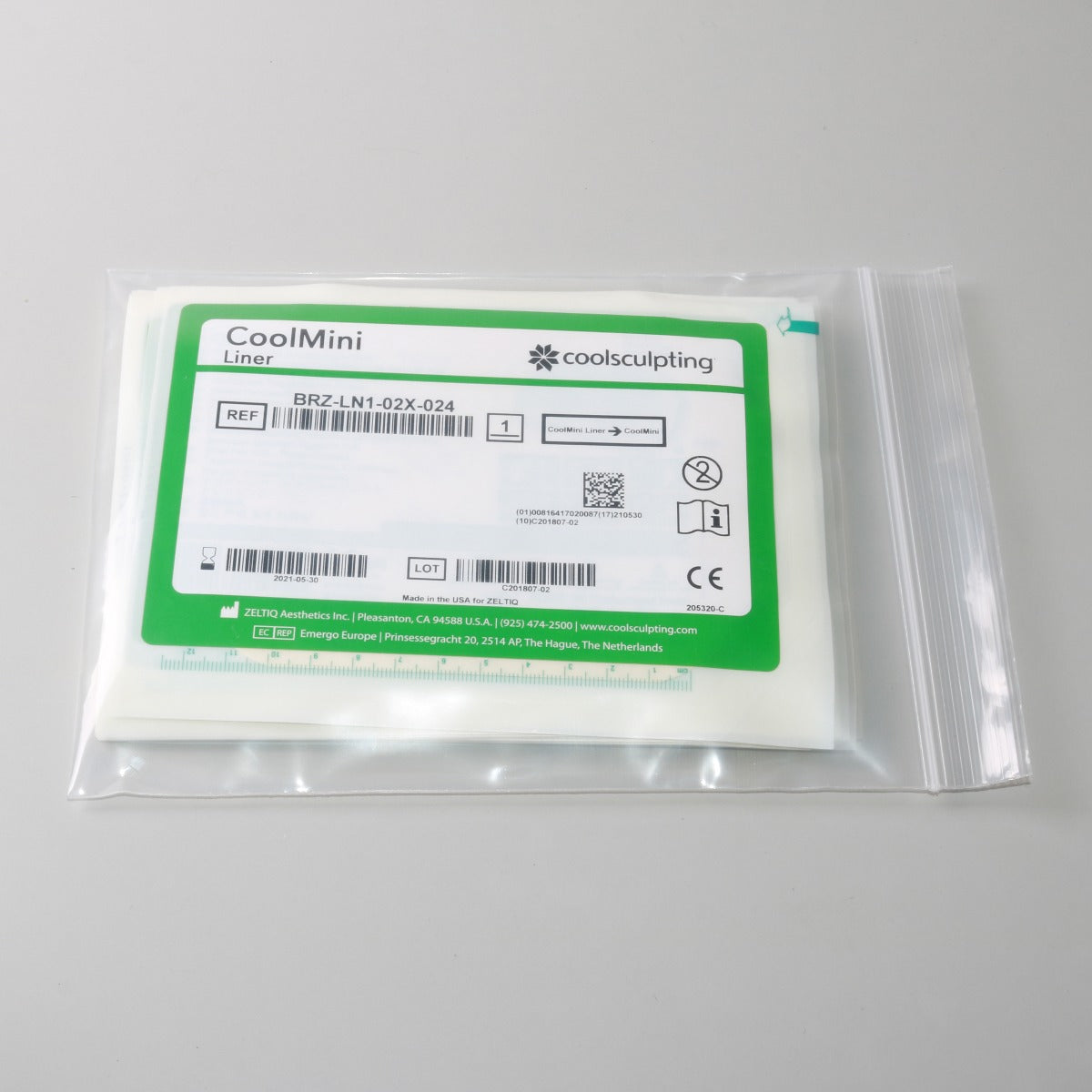 Zeltiq CoolSculpting CoolMini Liner Cool Mini 23PACK BRZ-LN1-02X-024 EXP 2021-05