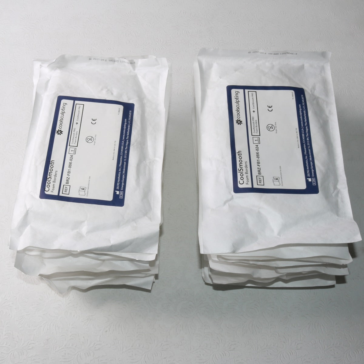 Zeltiq CoolSculpting Cool Smooth Foam Borders 28Pk BRZ-FB1-09X-024 EXP 2017-09