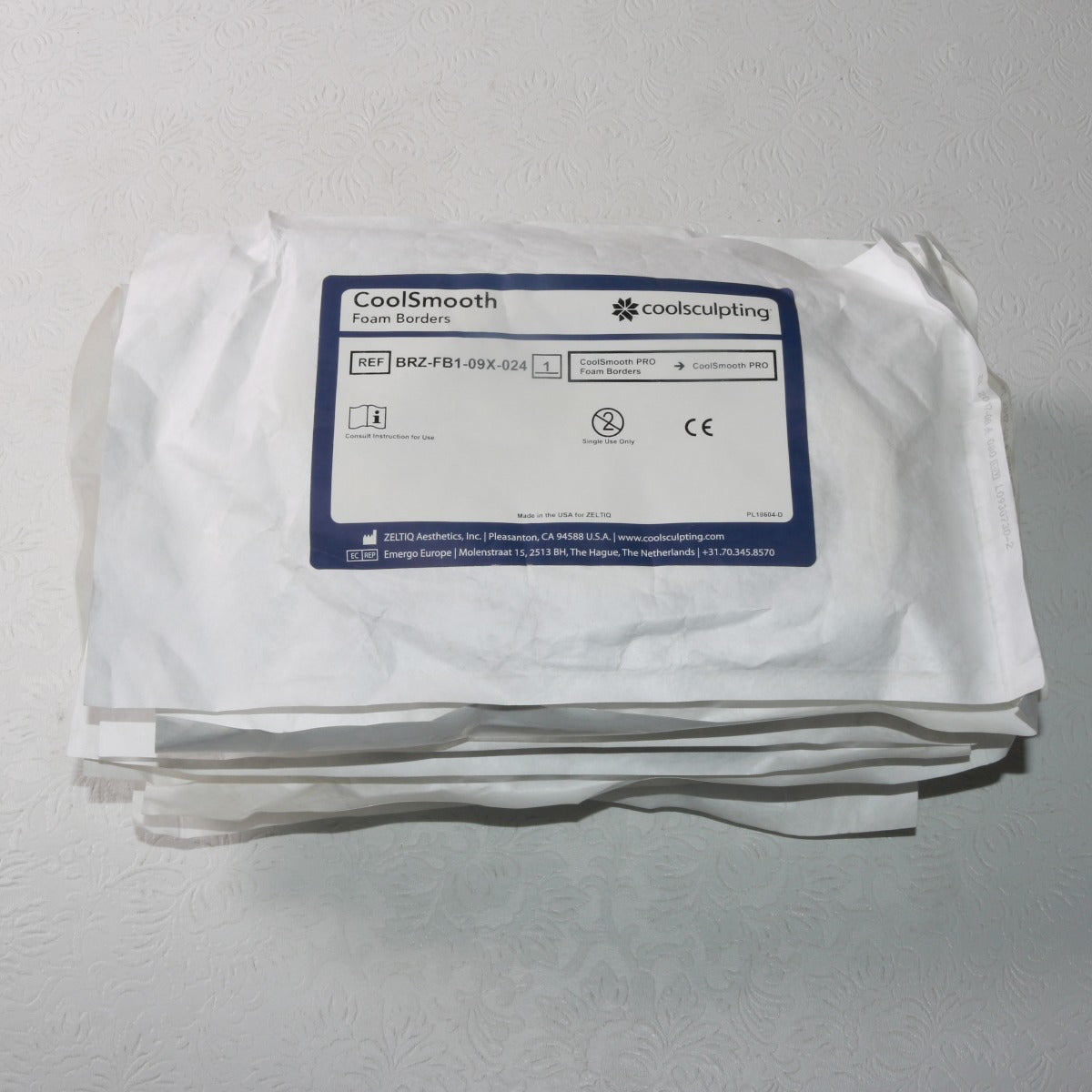 Zeltiq CoolSculpting Cool Smooth Foam Borders 10Pk BRZ-FB1-09X-024 EXP 2017-08