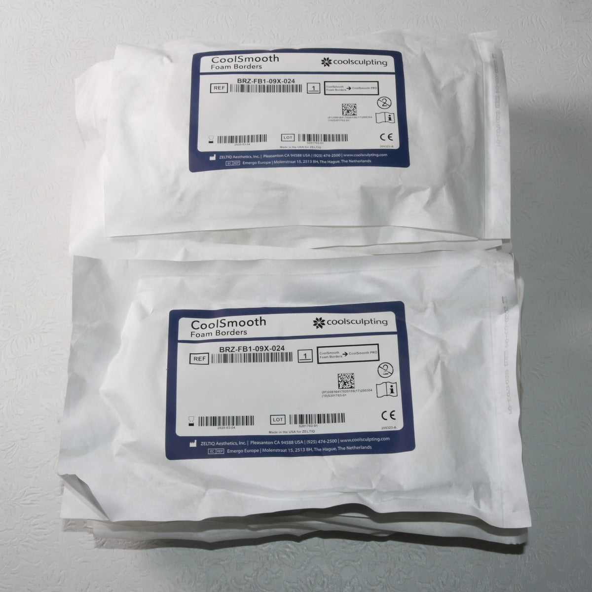 Zeltiq CoolSculpting Cool Smooth Foam Borders 16Pk BRZ-FB1-09X-024 EXP 2020-03
