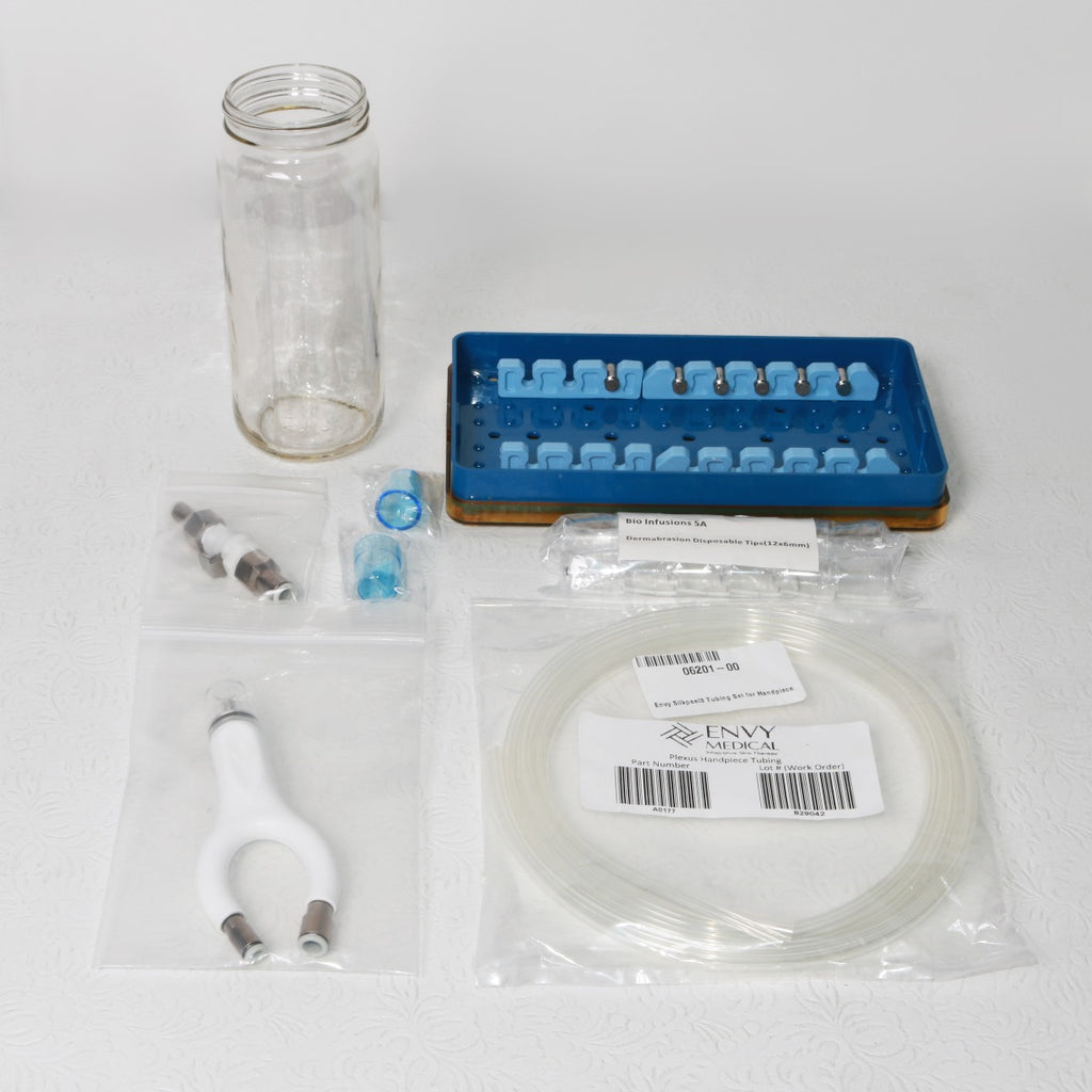 Envy Medical SilkPeel 3 MD SP3 Dermalinfusion Silk Peel w/ Face HP Kit Tips 152h