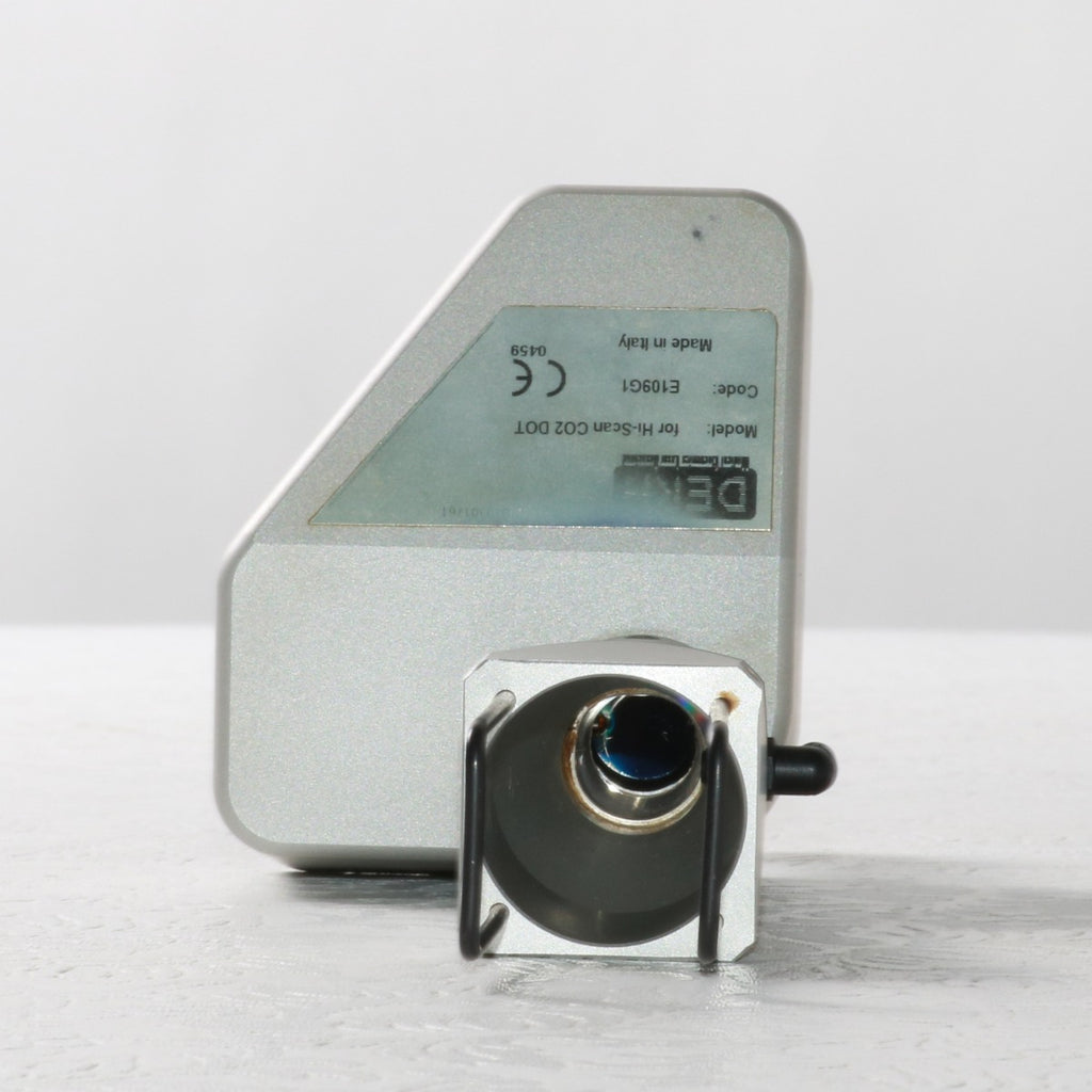 DEKA DOT Hi-Scan CO2 Laser Scanner Handpiece E109G1 MISSING OUTPUT LENS AS IS