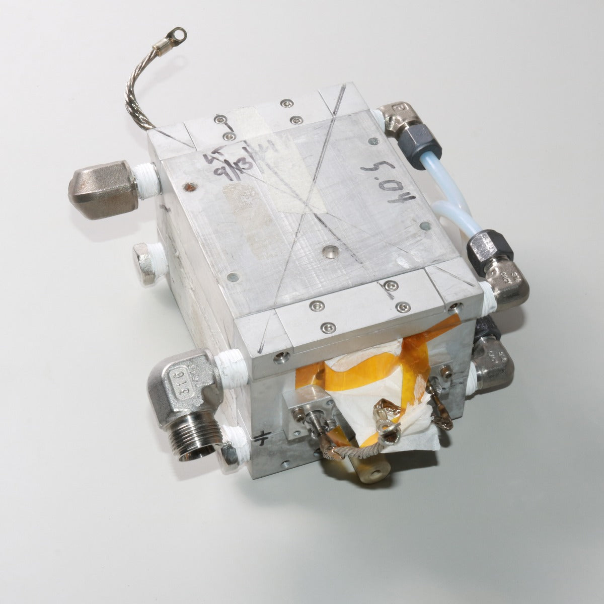 Cynosure Elite NdYAG Brick Laser Head Pump Chamber LEAKS AS IS FOR PARTS