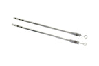 Cannula Aspiration Suction 6 1/2" Cannula Tri Hole x2 Pcs With Cleaning Stylets