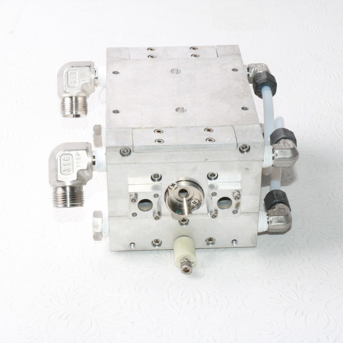 Cynosure Elite Brick Laser Head Pump Chamber 100-7000-270 AS IS FOR PARTS NO ROD