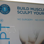 BTL EMSCULPT Sculpt and Tone Abdomen Core Treatment Retractable Vinyl Banner 2