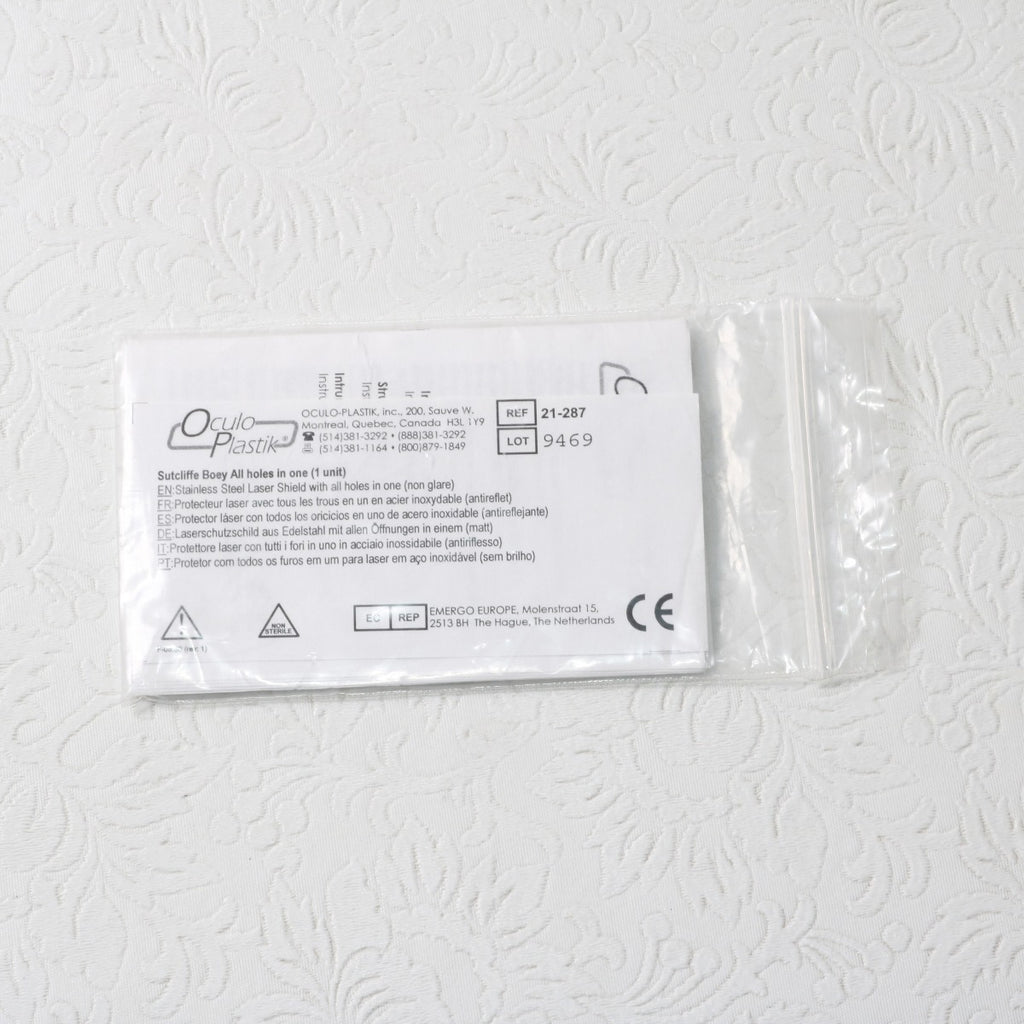 Oculo Plastik Sutcliffe Boey All In One Laser Eyelid Treatment Spot Mask 21-287