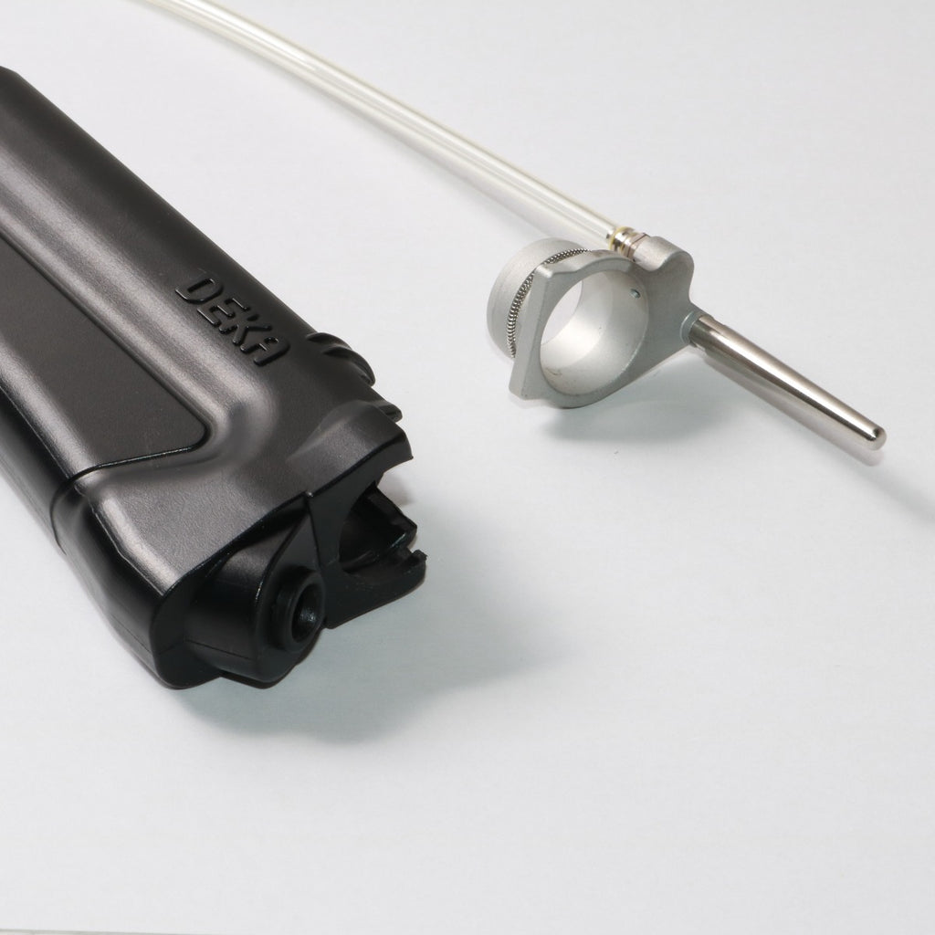 Cynosure Deka Zimmer Cryo Cooled Handpiece Adapter w/ Smoke Evacuation Bayonet