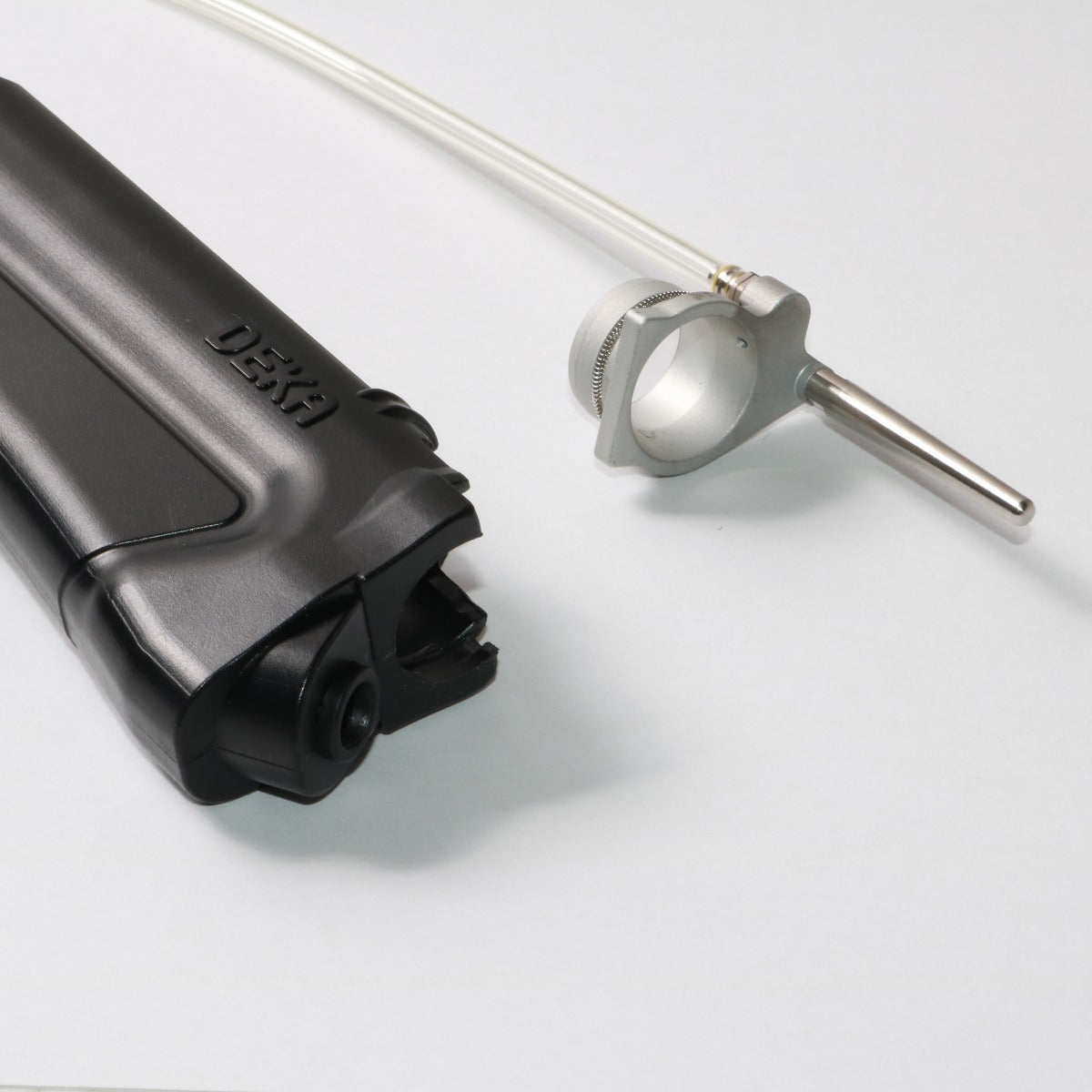 Cynosure Deka Zimmer Cryo Cooled Handpiece Adapter w/ Smoke Evacuation Bayonet