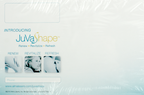 Alma Lasers JuvaShape RF Body & Face Contouring Marketing Flyer 100/ct Postcard